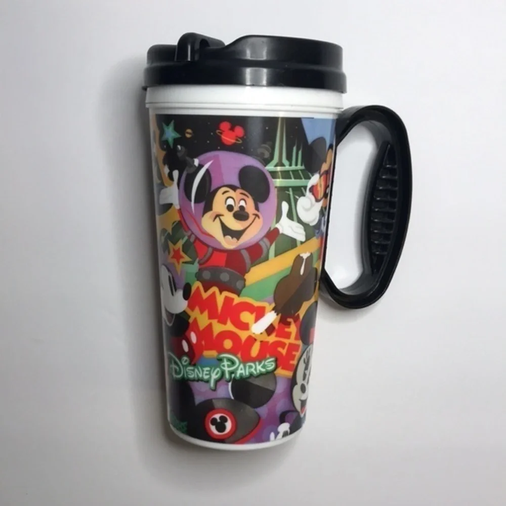 Disney Parks 2019 Mickey Mouse Club 16 oz Travel Cup - Picture 2 of 5